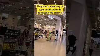 First to see isolated Original Mall Brand in Bangkok but don&rsquo;t have Copy