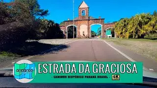 ESTRADA DA GRACIOSA - CAMINHO HISTÓRICO PARANÁ BRASIL - 4K