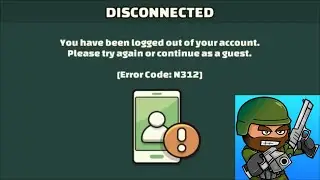 How to Fix Mini Militia Game - Connection Error - You have been logged out of your account