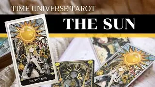ความหมายไพ่ XIX The Sun -  Time Universe Tarot