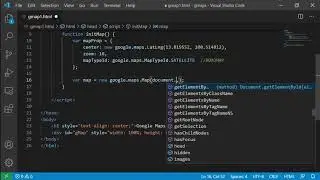 8: Google Maps API ด้วย Javascript