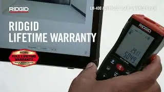 RIDGID MICRO LM 400 NAPREDNI LASERSKI MERILNIK RAZDALJE