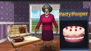 Scary teacher 3d game ! Children's ! Scary ! Teacher ! Cake pranks ! Kya