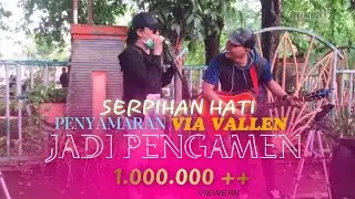 VIRAL!! SERPIHAN HATI - VIA VALLEN ( musisi jalanan kaget kalau yang nyanyi via vallen )