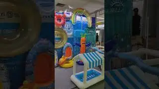 AGS inflatable is in toy fair at Nuremberg#toyfair #nuremberg #spielwarenmesse #swimmingpool