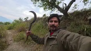 Aaj to bhot sara kaam kar Liya , Gaon me to bhot bura haal ho gya 🥹❤️⛰️