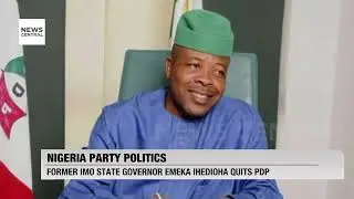 Former Governor Emeka Ihedioha Exits Nigeria's PDP Over Party Realignment