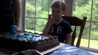 Caleb's 3rd birthday cake. 6/22/2013