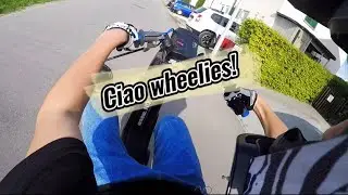 Piaggio Ciao Wheelies / ivanbklf #mofa #mofakult #piaggio #t&ouml;ffli #tuning