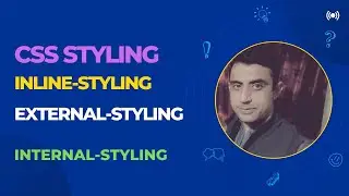 Three Types Of CSS Styling  -Inline-styling Internal-Styling -External-Styling