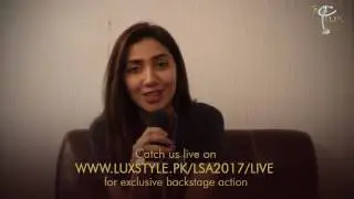 Mahira Khan goes live from LSA 2017!