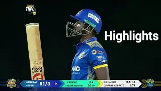 mp vs lkk today full match highlights video 2022 | lkk vs mp Tnpl match highlights 2022 | lkk vs msp