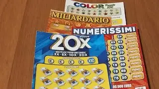 Bellissimo video con questi gratta e vinci di oggi🤑🥳❤️😜