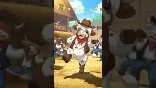 Cows #animeeart #cow #barnyardfun #viral #hilarious #funny #highlandcow #mustwatch