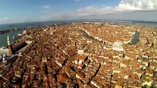 Venedig aus der Luft. Aufnahmen mit dem Video-Copter