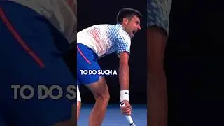 🎾Novak Djokovic&rsquo;s Hamstring Injury 🚑 #tennis #shorts #australianopen