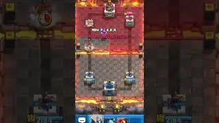 clash Royale winning strategy 💪🏻😯 #clashofclans #clashroyale #gaming #supercell #clashroyale