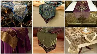 Expensive And Stylish Fancy Table Runners And Mats Designs Collection
