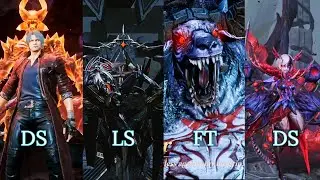 F2P Boss Hunt HAH-S All Bosses Defeat | 15 to 21 | Devil May Cry Peak of Combat DMC POC | The KiLLeR