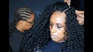 YOU CANT TELL ITS CROCHET BRAIDS - BEACH CURLS // INVINCIBLE METHOD