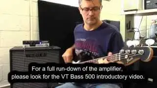 Tech 21 VT Bass 500: Rush-style Setting