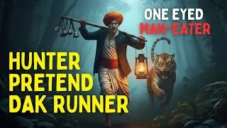 One Eyed Man Eating Tiger Hunted Daak Runners | 1850s British Colonial Era Hunt | A. Mervyn Smith