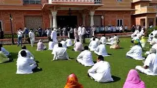 Congress MLAs demanding Assembly Session