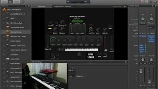 Yamaha MX 61 Sounds Piano + PAD Input - Shimmer custom Valhalla
