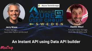 An Instant API using Data API builder at Azure User Group Sweden