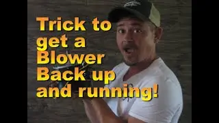 How to Bypass a Bad Control Board to Run the Blower!