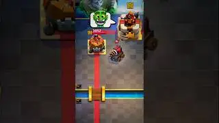 Dude Is Crazy For This Push 💀 #clashroyale #shorts
