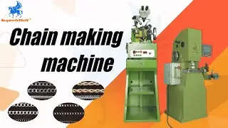 Automatic high-speed silver gold chain making machine manufacturer by SuperbMelt