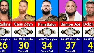 1st NXT Championship Winning Age Of WWE Wrestlers