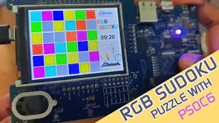 RGB Suduko - Puzzle with PSoC 6 | DIY | Game on Kit