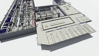 As - Made Revit model from point cloud - Machines Room