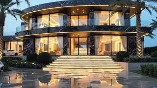 Dream Villa Tour: Private Cinema, Glass Atrium and Infinity Pool