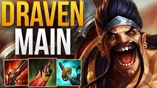 INSANE GRANDMASTER 74% WIN RATE DRAVEN MAIN | GRANDMASTER DRAVEN ADC GAMEPLAY | Patch 9.1 S9