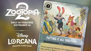 Zootopia 2 - Odeon Exclusive Lorcana Trading Card Promo