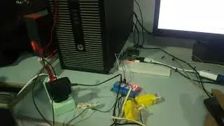 Controlling Bulb & 5volt DC motor with Rasberrypi 4 & Web Server application.#Rasberrypi #motors