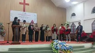New year song by youth departments 