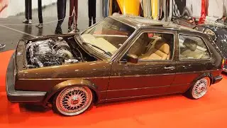 Volkswagen Golf 2 1991 Tuning, 2.9 VR6 GT35 Turbo 600 PS, BBS RS 301 R17