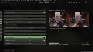 Call of Duty: Modern Warfare II - Beta Build Settings Menu