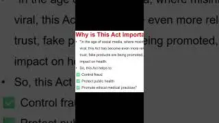The drugs and magic remedies act 1954 | Objectionable advertisements #dcgi  #pharmashorts #ytshorts