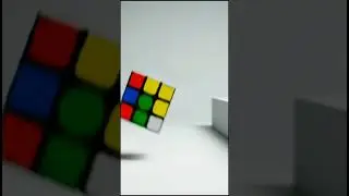 Star-step Travel: Rubik's Cube ASMR 🟧⬜🟦 #Shorts