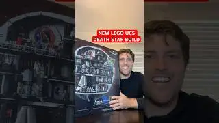 Building the New Lego Star Wars UCS Death Star! One of my favorite Lego builds ever! #lego #ytshorts