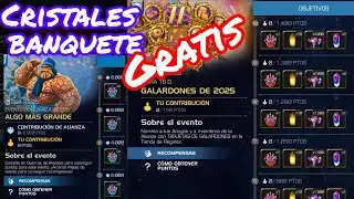 GRATIS CRSITALES BANQUETE | TODOS LOS PREMIOS NO ABRIR 🆘️ TEN CUIDADO 