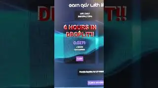 DROPLIT DRIP NETWORK UPDATE - $280 IN 24 HOURS #drip #dripnetwork #bsc #defiant #droplit #tomb #bnb