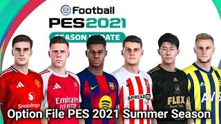 [PS4] Option File PES 2021 Summer Transfer 2025 NO BRI Liga Indonesia PS4 original