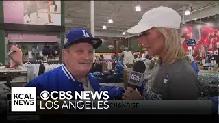 Dodgers merchandise is flying off the shelves after World Series win