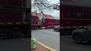 New hope train #usashort #usatravel #railroad #newhope #pennsylvania #buckscountypa #newhoperailroad